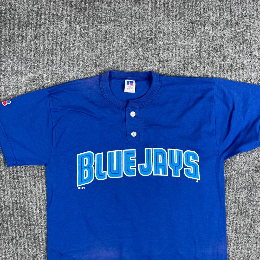 Russell Athletic T-Shirt Kids XL Blue Jays MLB Graphic‎ Short Sleeve Baseball